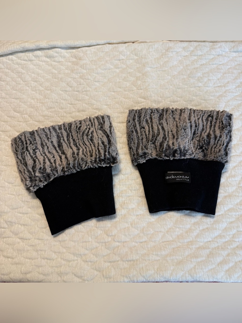 Pandemonium Seattle Faux Fur Boot Toppers USA Made